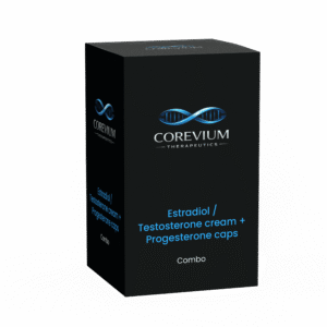 Estradiol / Testosterone cream + Progesterone caps